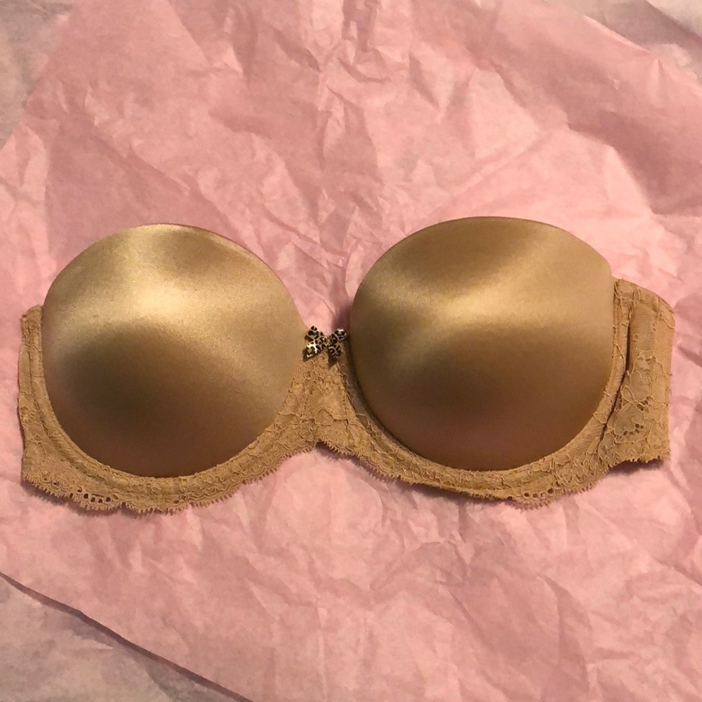 Victoria Secret PINK strapless push up bra
